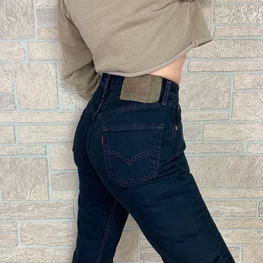 Levi's 501 Black Jeans / Size 27 