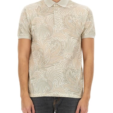 Etro Men Polo Shirt With Print