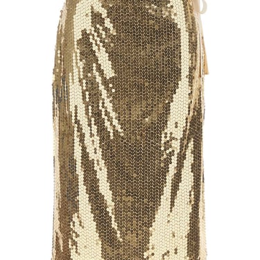 Prada Women Embellished Mesh Skirt