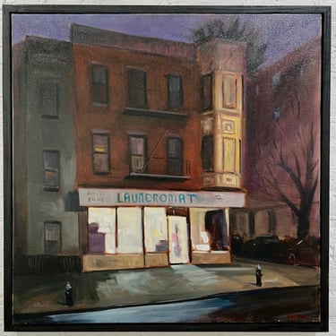 Pete Sinjin | &quot;Brooklyn Laundromat&quot; Framed