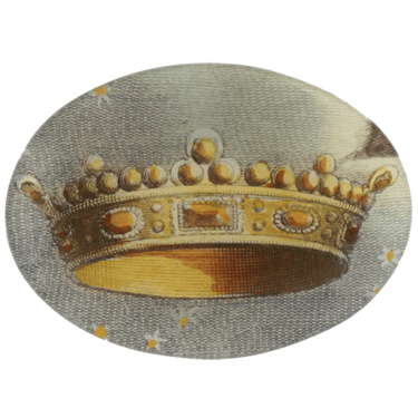 John Derian | Crown 5x7 Oval Plate