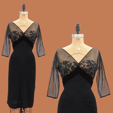 1950s Midnight Temptress dress 