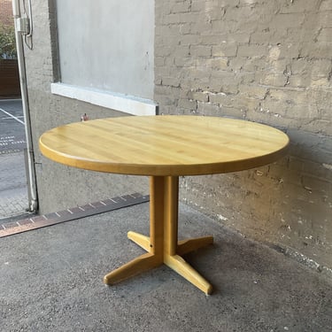 Maple Butcher Block Dining Table