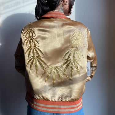 1970s Satin Weed Jacket