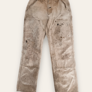 Vintage Carhartt Thrashed Canvas Pants W:28