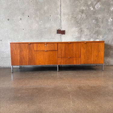 Mid Century Teak Credenza By Stow Davis