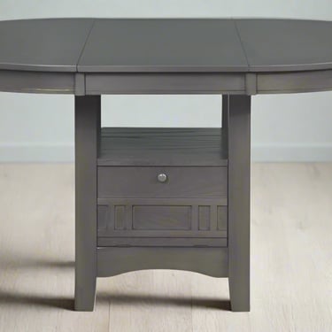 Lavon Dining Table with Storage Medium Grey FFE258-48