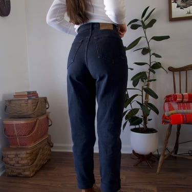 Vintage Calvin Klein Black High Waisted Denim Jeans W25 