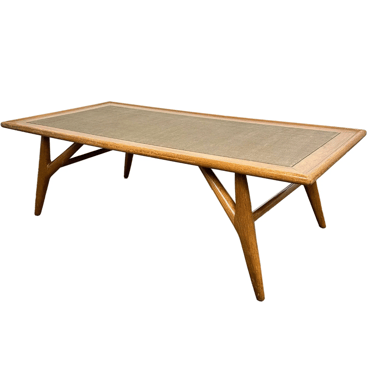 1950s Jack Van Der Molen Oak Coffee Table