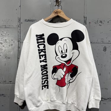 Vintage 90s Mickey Mouse crewneck sweatshirt  Walt Disney world Crewneck sweatshirt Mickey mouse 