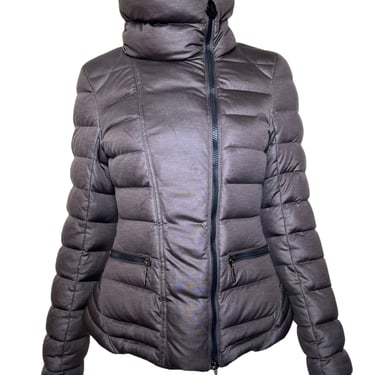 Moncler Taupe Puffer Down-Feather Zip-Front Jacket