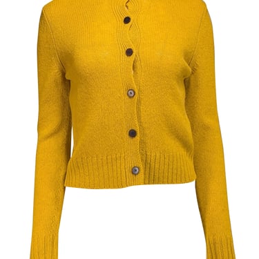 Toast - Golden Yellow Wool Cardigan Sz XS