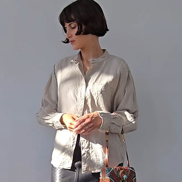 Isabel Marant Ecru Linen Blouse (M)