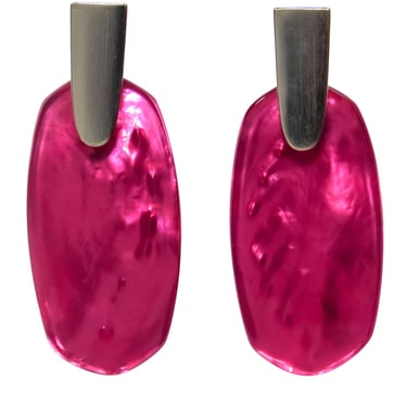 Kendra Scott - Hot Pink Gemstone Earrings