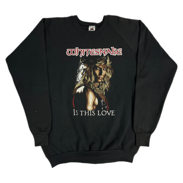 Vintage Whitesnake "Is This Love" Raglan Sweatshirt