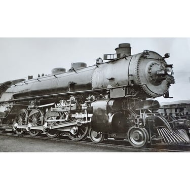 Rare 1944 Union Pacific Steam Engine #7002 Up Steam Photo Railroad Train UPRR B1 