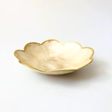 Scalloped Capiz Shell Tray 