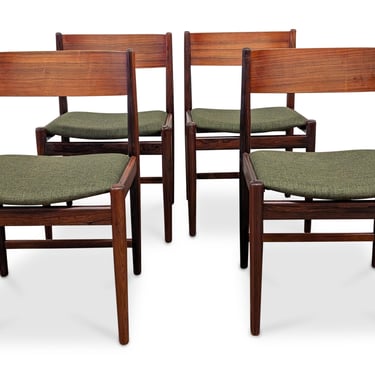 4 Rare Kurt Ostervig Rosewood Dining Chairs by Sibast - 062535