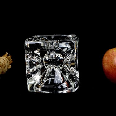 Bohemia candlestick by Rudolf Jurnikl 60s 70s mid century design candlestick candles vintage candlestick glass Sklo Union 