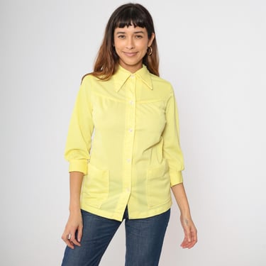Yellow Check Shirt