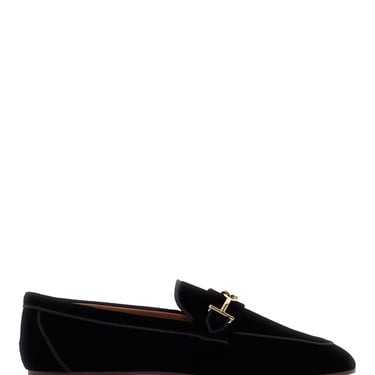 Tod's Velvet Loafers For Women