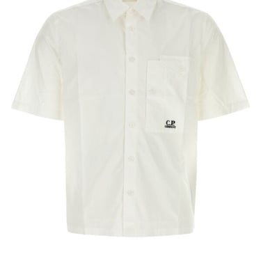 C.P. Company Man White Cotton Shirt