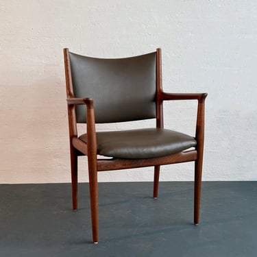 Hans Wegner Model JH-713 Teak Armchair For Johannes Hansen / Knoll Assoc.