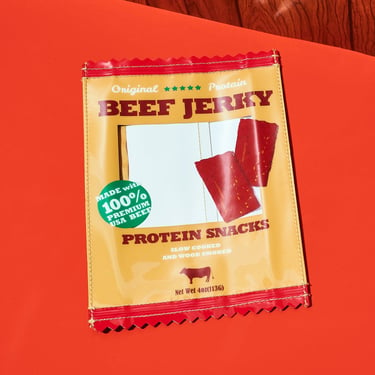 Beef Jerky Vinyl Pouch