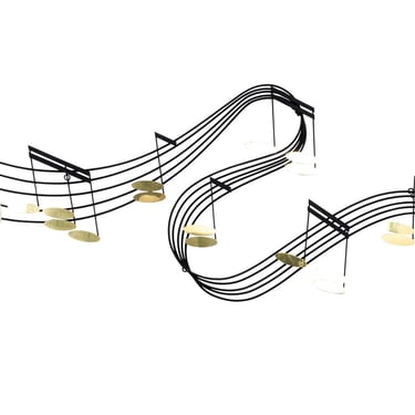 Curtis Jere Musical Notes Sculpture