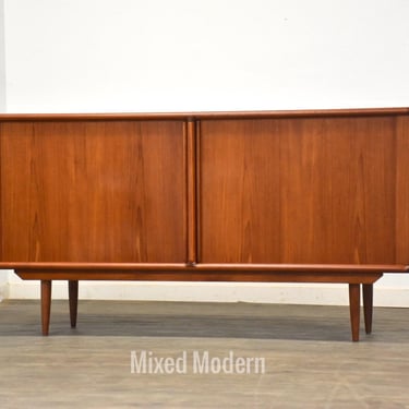 Danish Modern Teak Credenza by Kibæk Furniture 