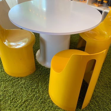 101406815 - Four Yellow Umbo Chairs - UMBO - RELAX - FURNITURE