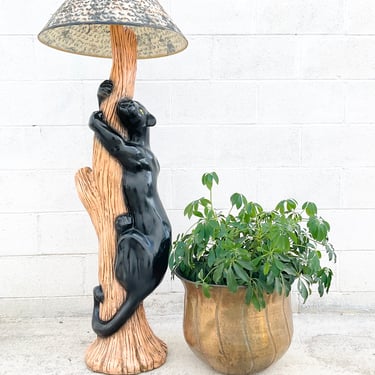 Rare 80s Panther Floor Lamp | Revival Vintage - North Loop