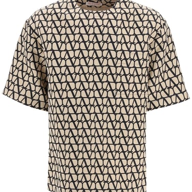 Valentino Silk Faille T-Shirt Men