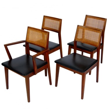 Set of 4 1960s Jack Cartwright Dining Chairs