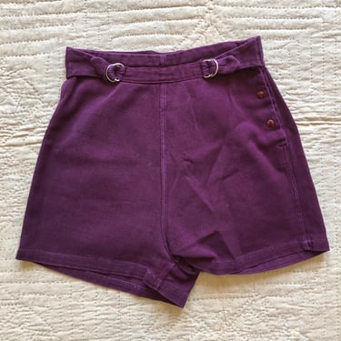 50s Double Side Cinch Shorts 24 