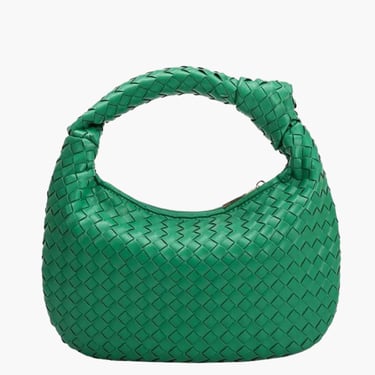 Drew recycled vegan bag, small emerald