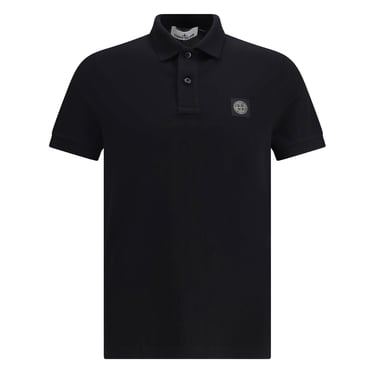 Stone Island Men Logoed Polo Shirt