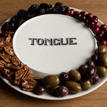 Ironstone Tongue Plate