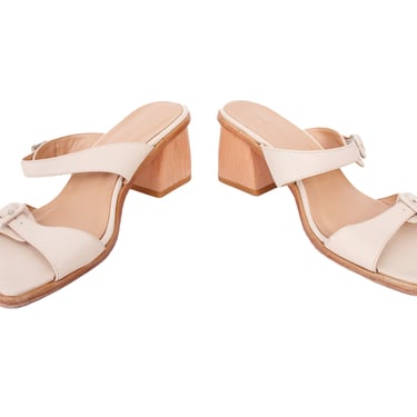 Paloma Wool Leather Buckle Sandals