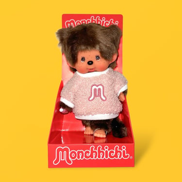 Monchhichi Doll - Fluffy Sweater Girl