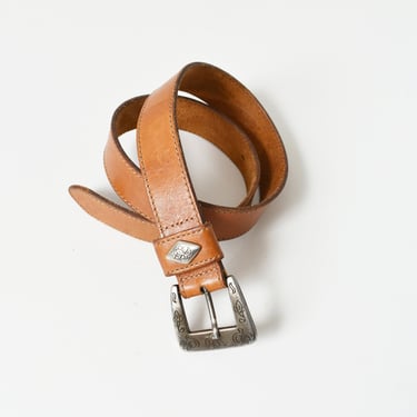 vintage 90s GAP leather belt, size XS / S 