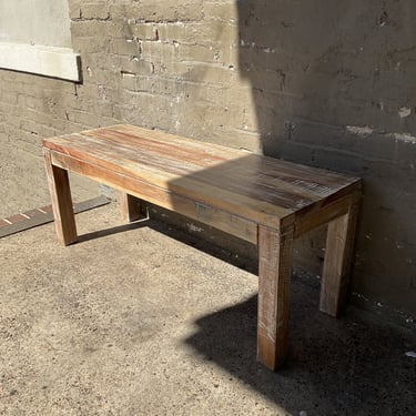 Solid Teak Bench