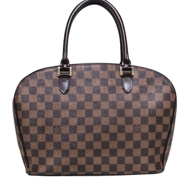 Louis Vuitton - Brown Ebene Damier Sarria Horizontal Handbag