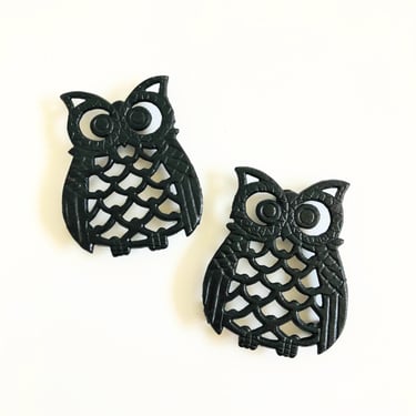 Owl Trivets - Set of 2 