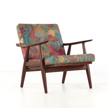 Hans Wegner for Getama Mid Century GE240 Teak Lounge Chair - mcm 