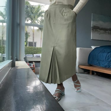 vintage midi maxi tailored skirt 