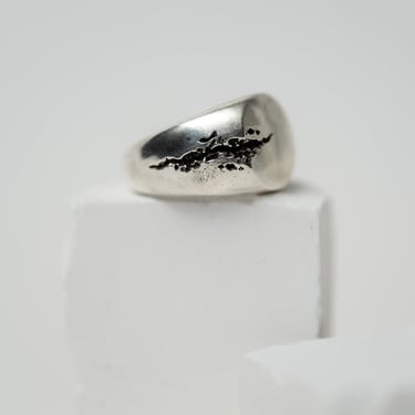 Sterling Silver Gash Ring