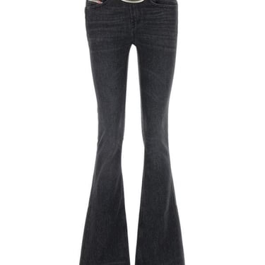 Diesel Women Black Stretch Denim 1969 D-Ebbey 0Ckah Jeans