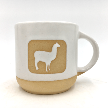 Llama Wonky Mug