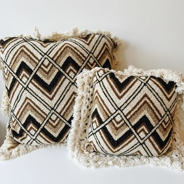 Vintage Fringed Pillows